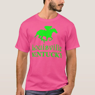 Louisville Kentucky Horse Tävla T Shirt