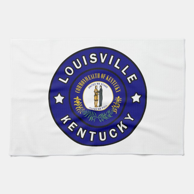 Louisville Kentucky Kökshandduk (Horisontell)