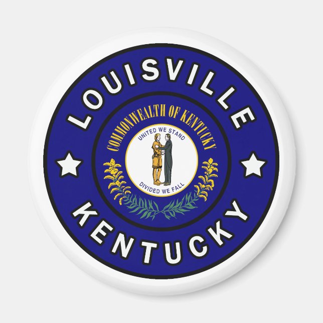 Louisville Kentucky Magnet (Framsidan)