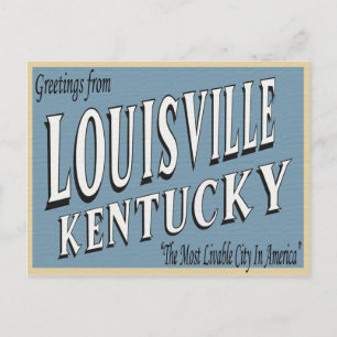 Louisville Kentucky Postcard Vykort