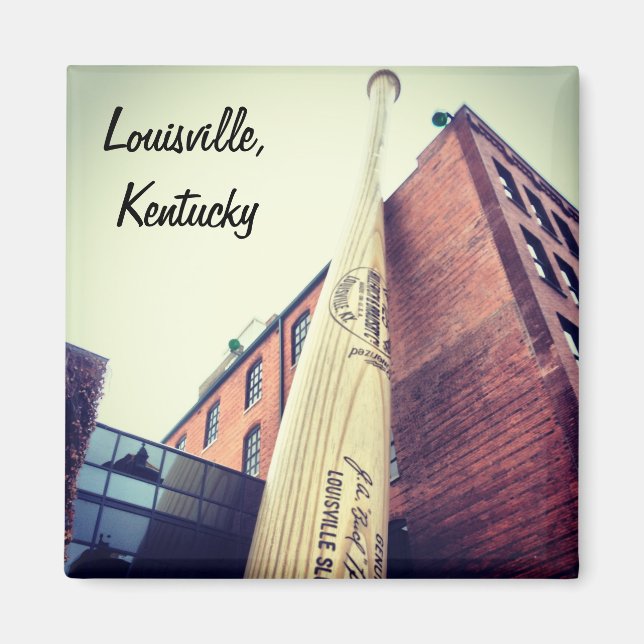 Louisville Kentucky Refrigerator Magnet (Framsidan)