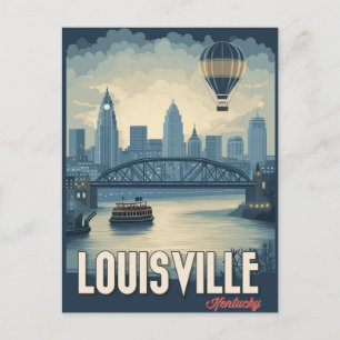 Louisville, Kentucky - Stunning City Views Vykort