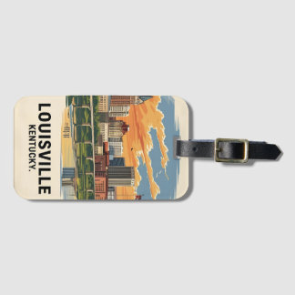 Louisville Kentucky USA Skyline Bagagebricka
