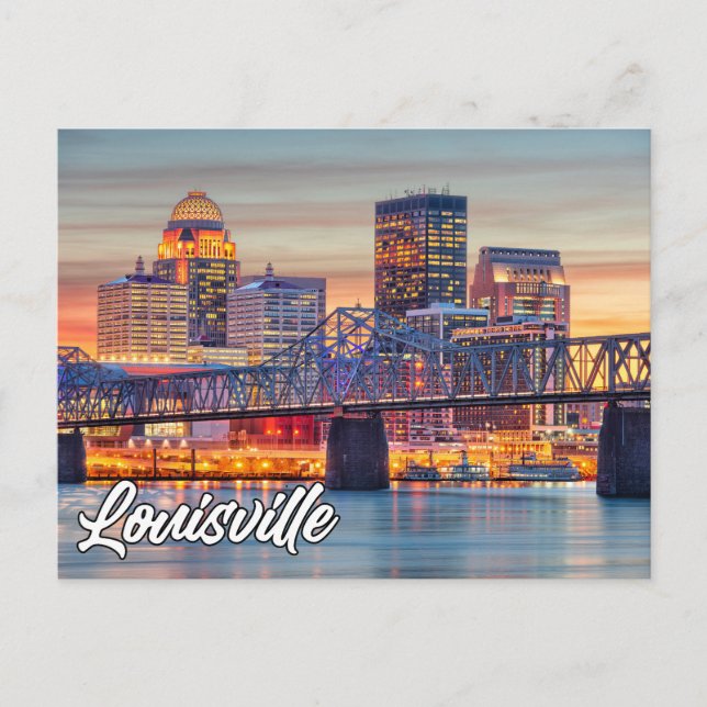 Louisville, Kentucky, USA Vykort (Framsida)