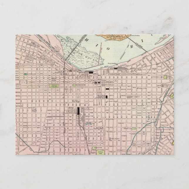 Louisville, Kentucky Vykort (Framsida)