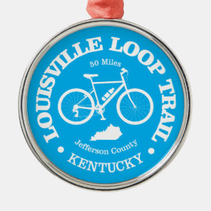 Louisville Loop (cykling) Julgransprydnad Metall