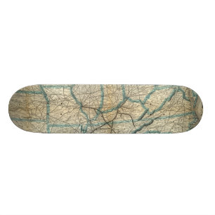 Louisville och Nashville järnväg 2 Skateboard Bräda 21,5 Cm