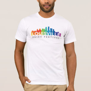 Louisville pridemanar T-tröja för dräkt för Tee