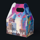 Louisville Skyline Abstrakt Konst Presentaskar<br><div class="desc">Lägg till en modern touch till ditt evenemang med denna presentförpackning med abstrakt Louisville-skyline konst. Perfekt för bröllop,  fester eller företagspresenter.</div>