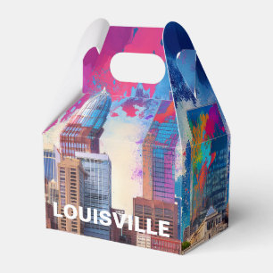 Louisville Skyline Abstrakt Konst Presentaskar