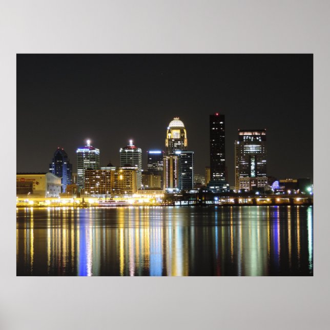 Louisville Skyline canvas Poster (Framsidan)