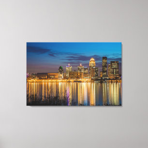 Louisville Skyline Canvastryck