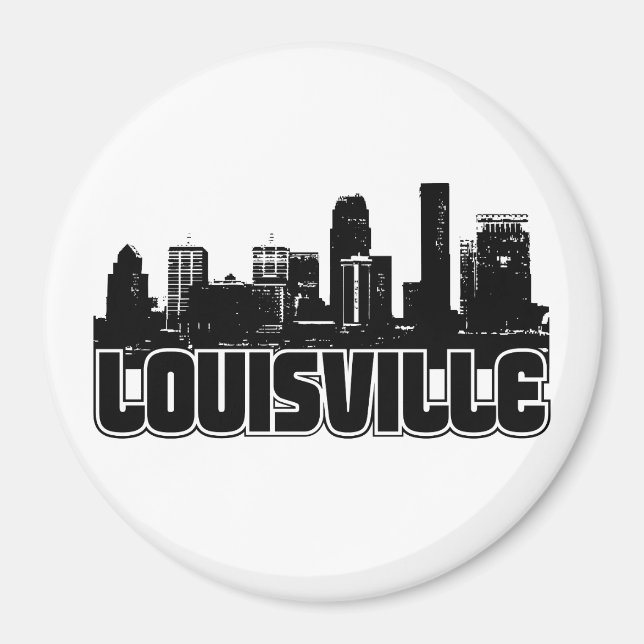 Louisville Skyline Magnet (Framsidan)
