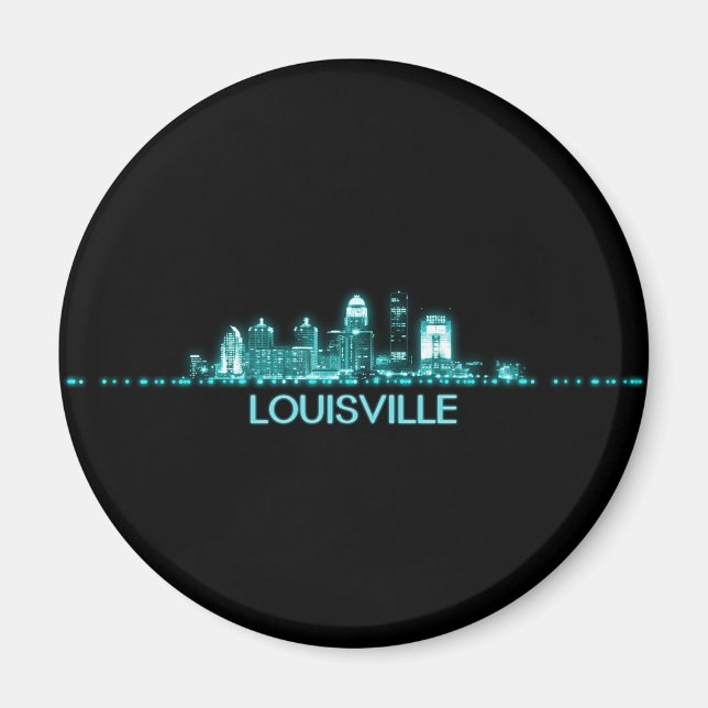 Louisville Skyline Magnet (Framsidan)