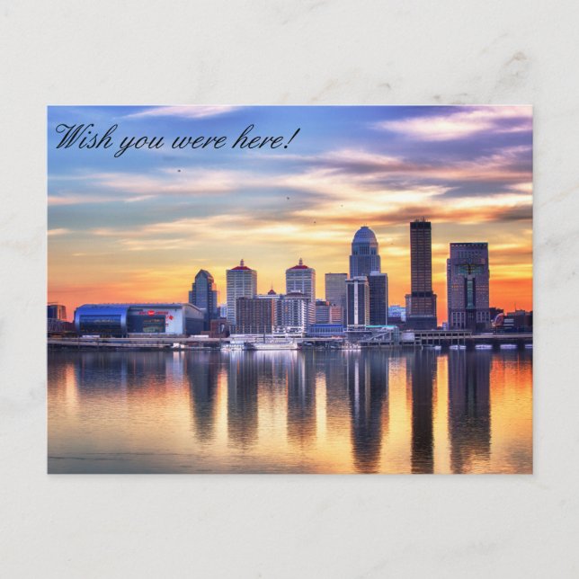 Louisville Skyline Postcard Vykort (Framsida)