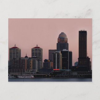 Louisville Skyline Postcard Vykort
