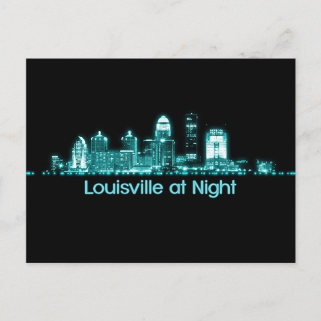 Louisville Skyline Vykort (Framsida)