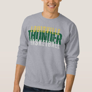 Louisville Thunder Basketball Crew Nacke Sweatshir Lång Ärmad Tröja