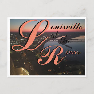 Louisville vid Postcard-floden Vykort
