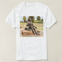Louisvilles Lincoln Memorial Statue Watercolor