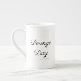 Lounge Day Bone China Mugg Benporslin Mugg