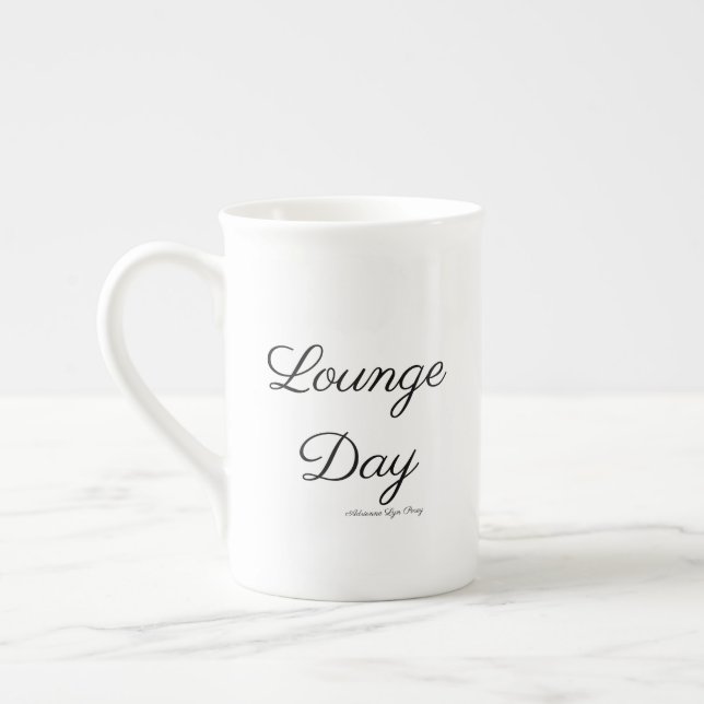 Lounge Day Bone China Mugg Benporslin Mugg (Vänster)
