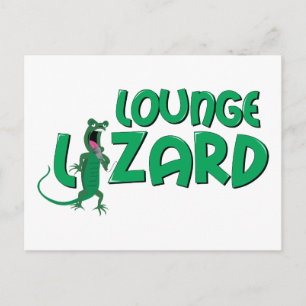 Lounge Lizard Vykort