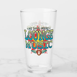 Lounge Music Soul Glass Tumbler Glaskopp