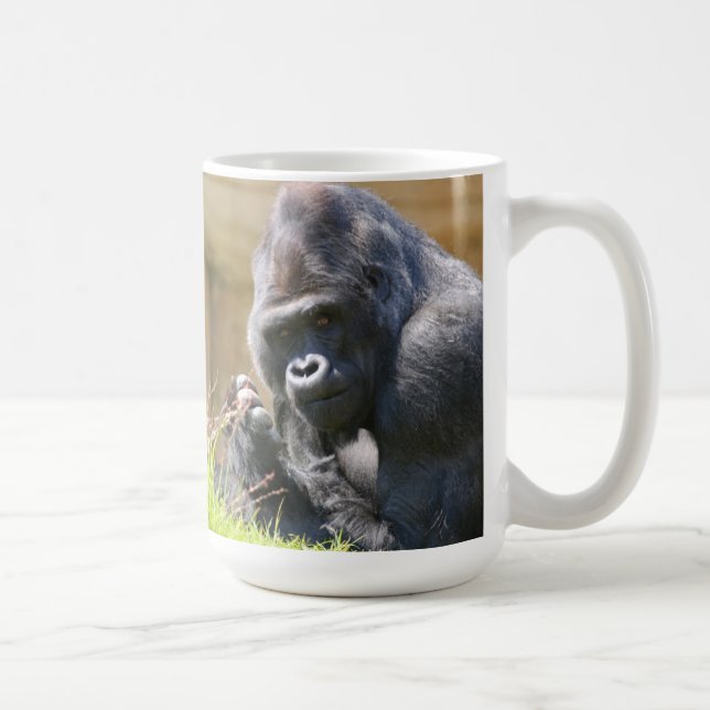 Lounging Gorilla Kaffemugg (Höger)