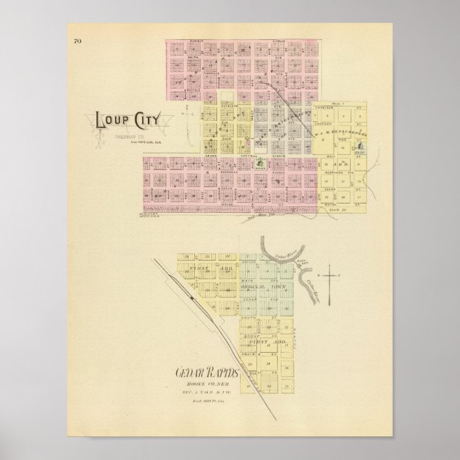 Loup City, Nebraska Poster (Framsidan)