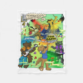 LOUP GAROU Blanket Fleecefilt