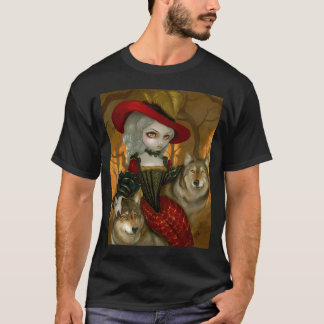 Loup-Garou d'Automne - gotisk vargrokokoskjorta Tee