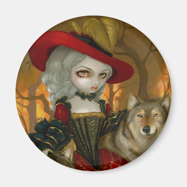 "Loup-Garou: d'Automne" Magnet (Framsidan)