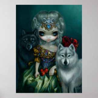 Loup-Garou La Grande Prêtresse ART PRINT Varg Poster