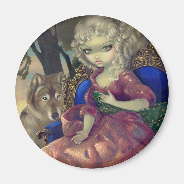 "Loup-Garou: L'Aube" Magnet (Framsidan)