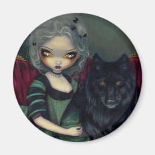 "Loup-Garou: Noir" Magnet