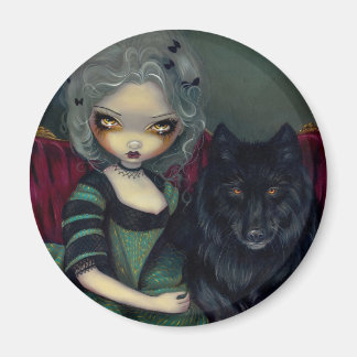 "Loup-Garou: Noir" Magnet