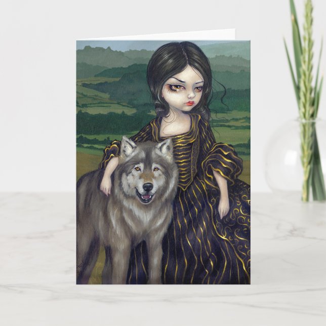 "Loup-Garou: Pastorale"-gratulationskort Kort (Framsida)