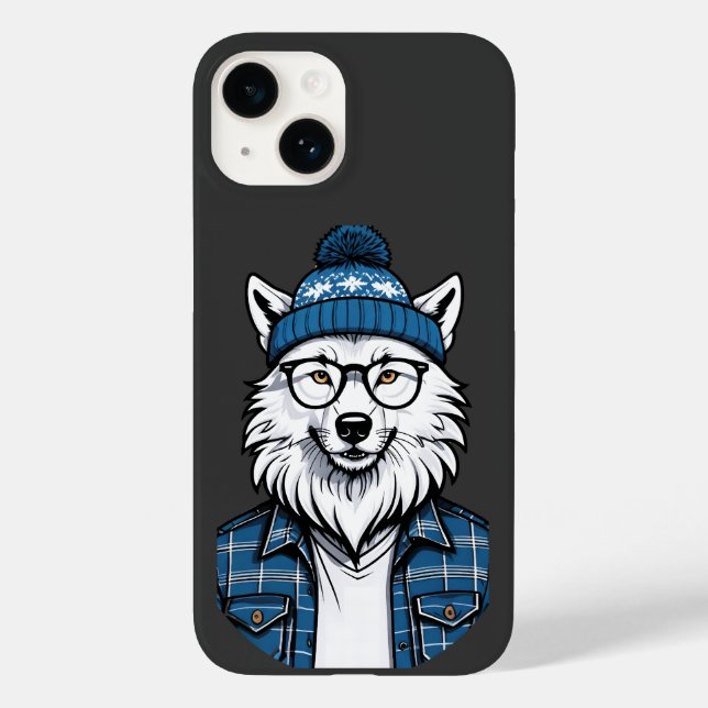 Loup Hivernal Stylisé (Baksida)