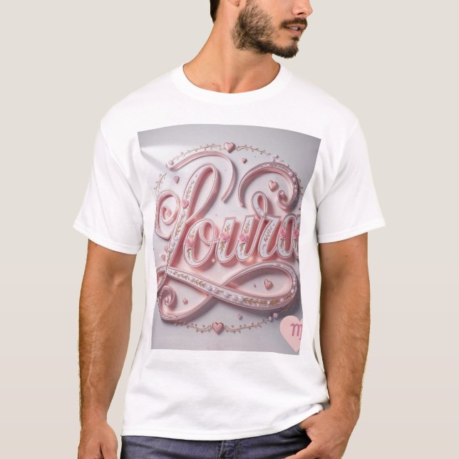 Louras Enchanted Elegance T Shirt (Framsida)