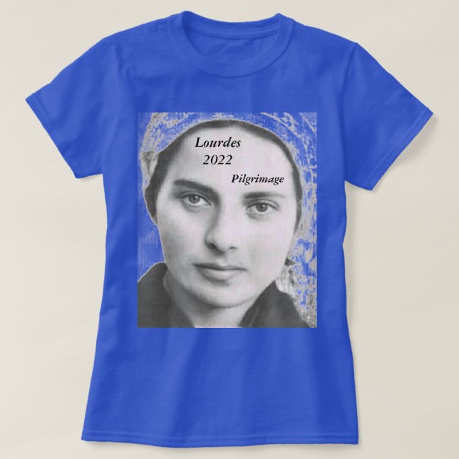 Lourdes 2022 Pilgrimage T-Shirt (Design framsida)