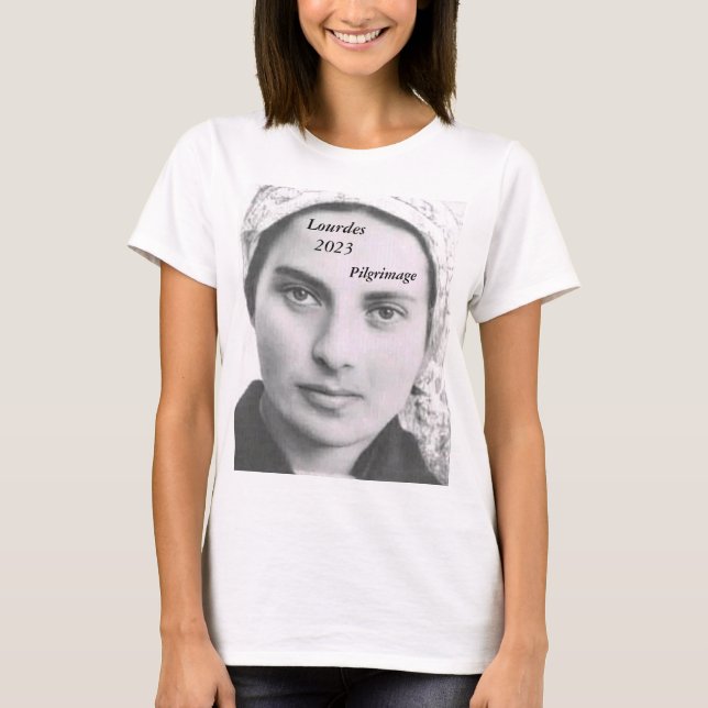 Lourdes 2023 Pilgrimage T-Shirt (Framsida)