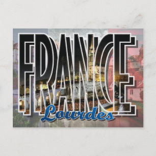 Lourdes, Frankrike vykort