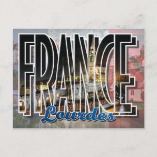 Lourdes, Frankrike vykort