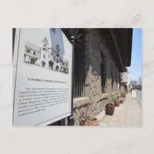 lourdes intramuros vykort