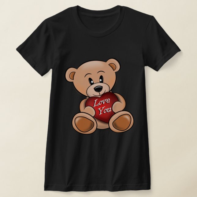 L'ourson t'aime t shirt (Laydown)