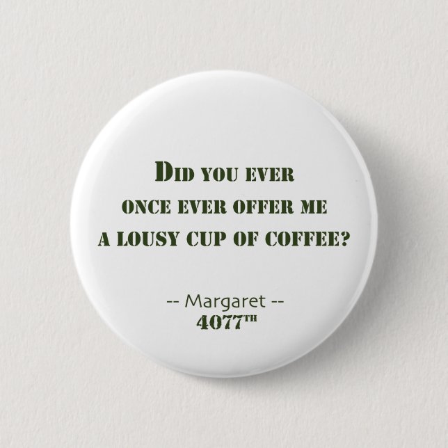 Lousy Kopp i kaffe Knapp (Framsida)