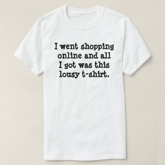 Lousy Online T-Shirt (Design framsida)