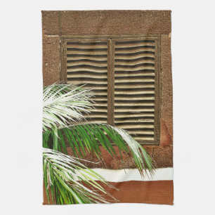 Louved Window - Funchal, Portugal Kökshandduk