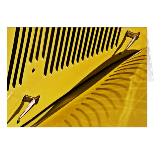 Louvers Reflected Hälsningskort (Framsidan Horizontal)